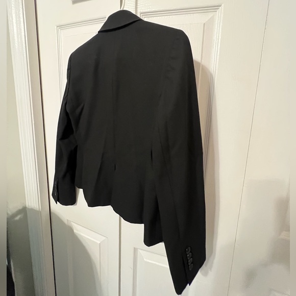 Loft Suit Jacket - Black Petite Size 0 - Picture 5 of 9